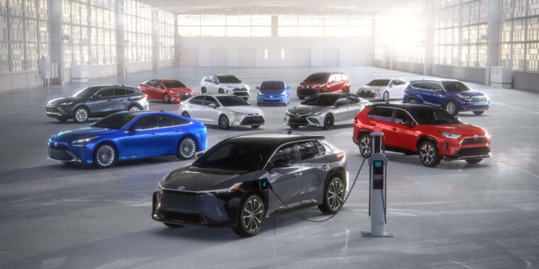 Toyota ha comprometido $ 3.4 mil millones para baterías de automóviles eléctricos en EE. UU.