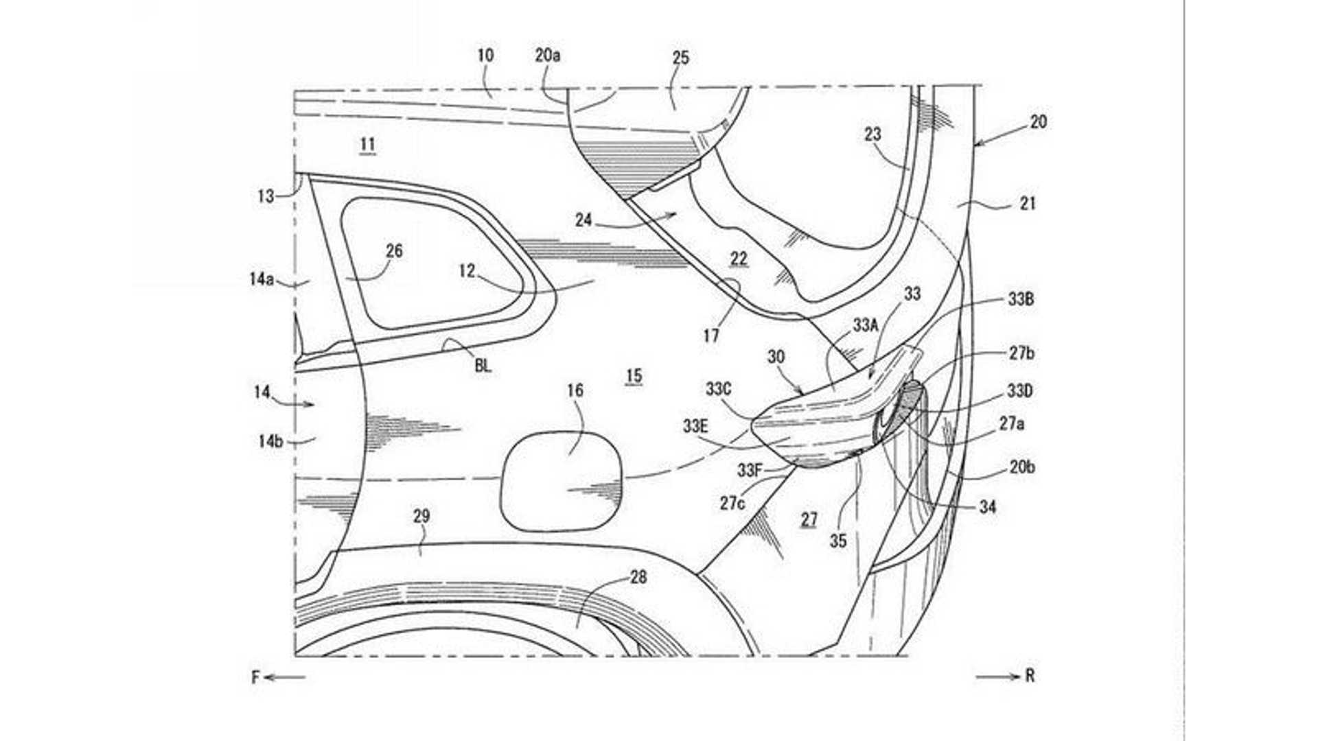 Foto de patente del Mazda CX-50 2023