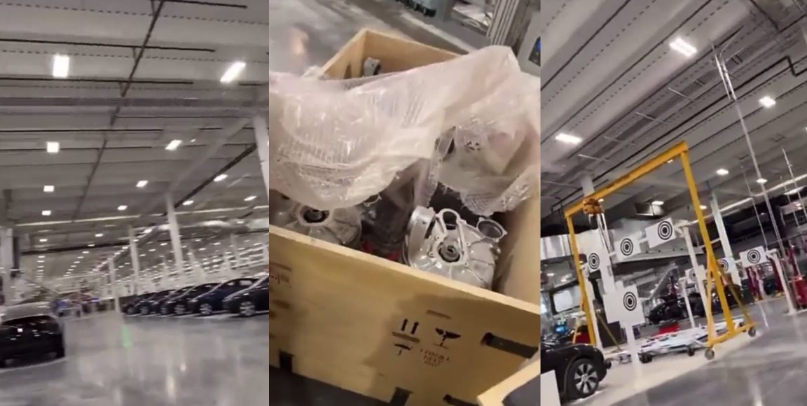 Un video filtrado dentro de Giga Texas muestra una fábrica ocupada y ansiosa por lanzar