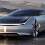 El Lincoln L100 Concept es una mirada futurista a un cupé eléctrico autónomo que se abre como una mariquita